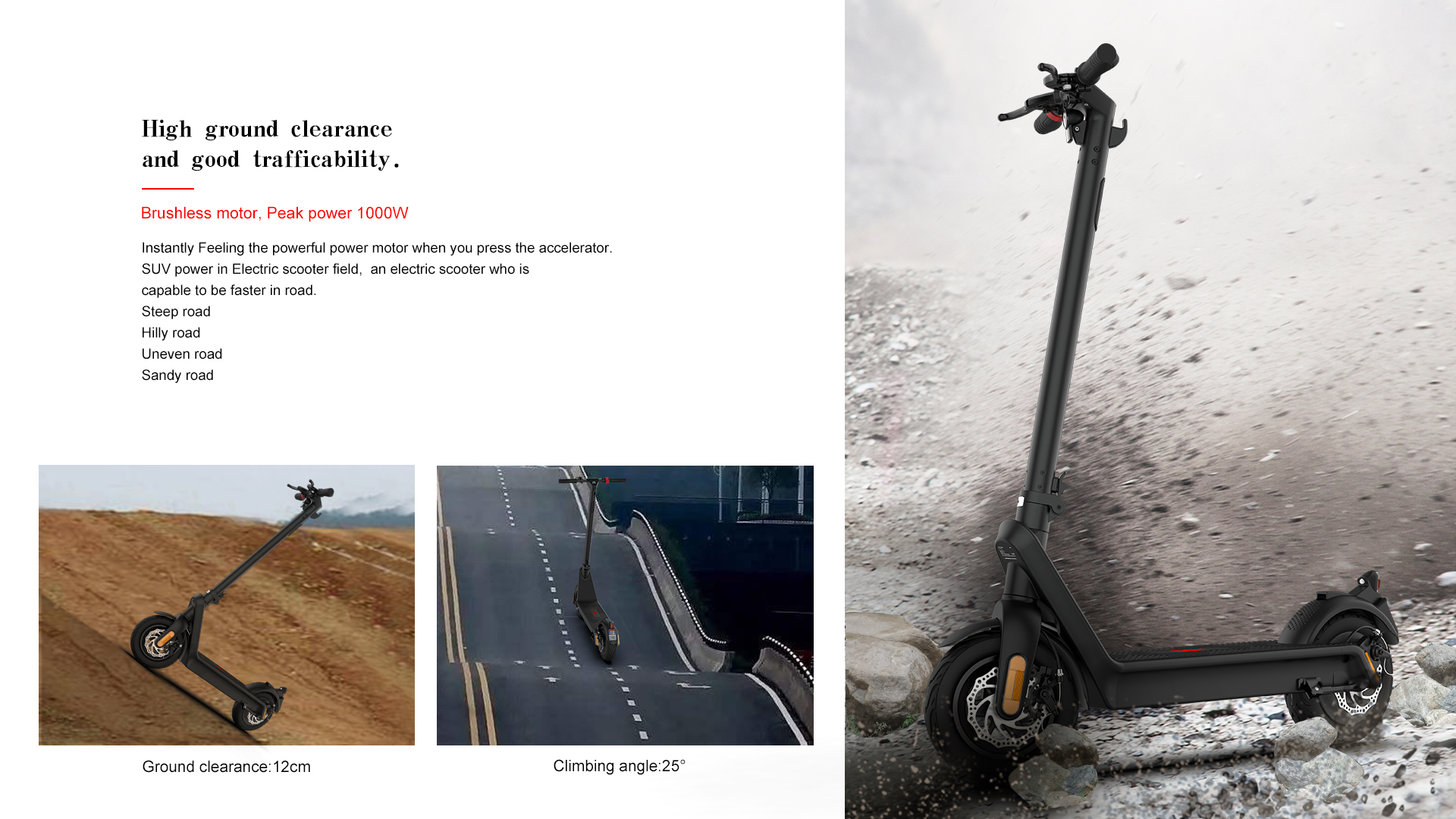 Mingbao X9 Two Wheels Portable Scooter Off Road Foldable Adult Electric